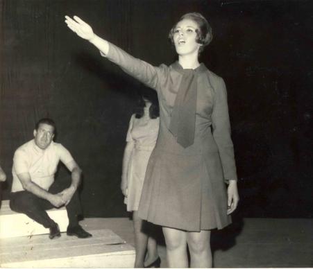 Foto da apresentao do espetaculo ''Liberdade, Liberdade'', So Bernardo do Campo,1969