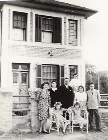 Familia de Mario Vezz, 1946, Santo Andre