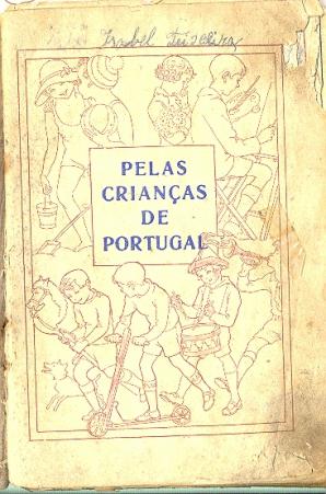 Livro de primeira srie de Corvina, imigrante portuguesa (capa) - dcada de 1940